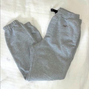 Gray boy joggers